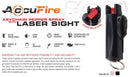 Accufire Laser Pepper Spray Black Details