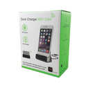 Android Dock charger with hidden camera packaging
