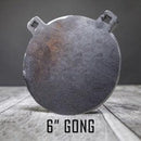 AR500 Armor heavy duty steel gong practice shooting targets for law enforcement and civilians.