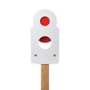 AR500 Armor Silhouette practice shooting target with auto reset operation.