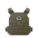 Ar500 armor veritas lite modular plate carrier in olive color scheme.