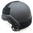 Ballistic Helmet Level 3A Head Protection in Color Black side view