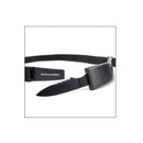 Black belt concealed carry self defense knife serrated blade