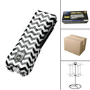 Bulk wholesale discount pricing for the Streetwise Security black and white Ladies Choice zebra stun gun.