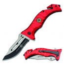 12 Units First Responders Rescue Knives with Mix Medallion Options SDP Inc 