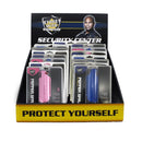 10) Streetwise Mixed Colors 18% Pepper Spray with Counter Display Box Option SDP Inc