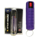 15) Streetwise Purple & Pink Pepper Spray with Counter Display Option SDP Inc