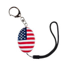 Bulk wholesale Sabre personal alarms with snap hook. Easy to use. Profile view shown.