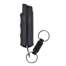 Bulk Wholesale Sabre Red Key Chain Pepper Spray Black Hardcase profile view