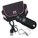 Bulk Wholesale Smart stun gun by streetwise with pink and black color body glove holster