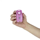Bulk Wholesale Streetwise Panic Alarm in Pink color in hand