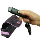 Bulk Wholesale USB black stun gun with bodyglove holster keys