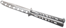 Butterfly trainer knife color silver