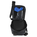 CCW Black Satchel Bag Open