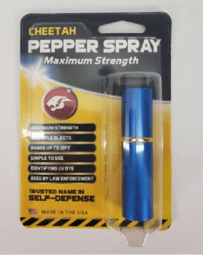 Cheetah Pepper Spray | Maximum Strength - Self Defense Spray Concealed Lipstick