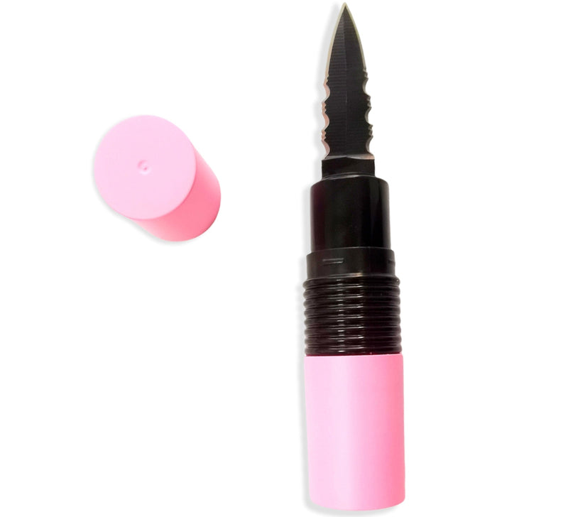 30 Units Covert Lipstick with Hidden Knife Value Bundle Pack