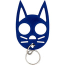 Dark blue cat strike self defense key chain