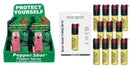 Pink pepper shot pepper spray with practice inert sprays bundle package.