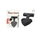 18 Units Hair Brush Hidden Dagger Heart Attack Key Chain and Credit Card Knife SDP Inc