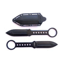 Double Edge Boot Knife Full Tang with Clip