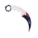 ElitEdge Karambit 7.5" Neck Knife White