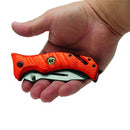 EMT rescue knife closed