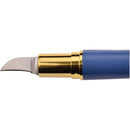 Femme Fatale blue lipstick disguised knife with cap