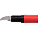 Femme Fatale red lipstick disguised knife with cap