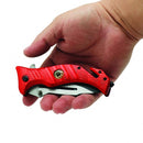 Fire Fighter Rescue Knife Closed