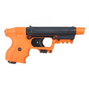 Firestorm JPX 2 pepper gun with orange frame with laser side view