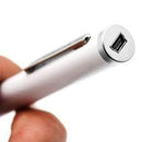 Green Light laser pointer white casing USB port
