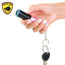 Guard Dog Pink electra concealed lipstick stun gun keychain