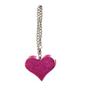 Guard dog pink heart beat keychain alarm chain