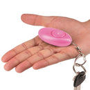 The Guard Dog personal keychain alarm delivers a screeching 120dB siren, audible over 350 feet away to fend off a potential attacker by bringing noise and attention to the situation.