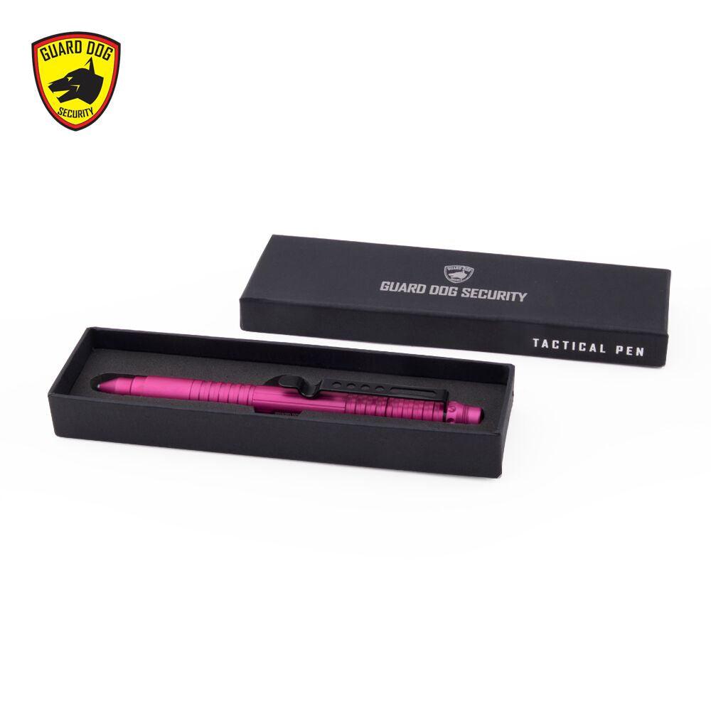 Guard Dog Tactical Pen Light Pink Durable Tungsten Steel Pressure Tip