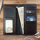 Guard dog RFID black large wallet open
