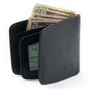Guard Dog RFID black small wallet tri fold