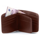 Guard Dog RFID Brown small Wallet Open