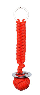 Guardian red keychain paracord self defense