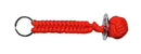 guardian red keychain paracord side view