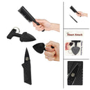 18 Units Hair Brush Hidden Dagger Heart Attack Key Chain and Credit Card Knife SDP Inc