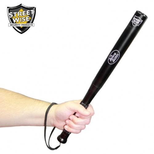 Heavy hitter self defense bat with bright flashlight offers effective personal protection when needed.