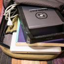 Humless o 200 portable solar generator fits in backpacks