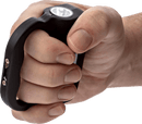 Jolt 60 million Volt Black Stun Gun in hand