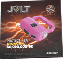 Pink stun gun for women when running, jogging, walks and everyday self defense protection.