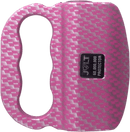 Pink stun gun for women when running, jogging, walks and everyday self defense protection.