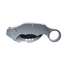 Karambit automatic knife stainless steel closed position