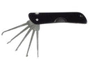 Key Ring 5 Piece Lock Pick for Professional Lock Smiths & Law Enforcement