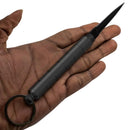 Kubaton Keychain with disguised hidden knife shown in hand