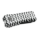 Zebra balck and white design stun gun for women personal self defense protection.